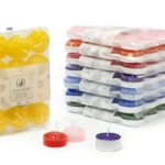 Velas de Noche Color Iluminarte x 12 u. - Azul