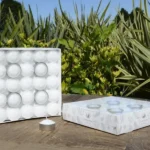 Velas de Noche Blancas Iluminarte x 50 Unid.