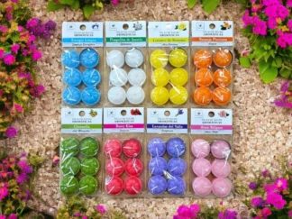 Velas de Noche Arom. x 6 Colgable