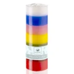 Velón 7 D Iluminarte 7 col. x 10u 16cm