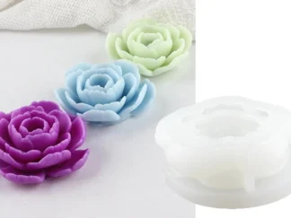 MOLDE SILICONA FLOR CAMELIA MEDIANA