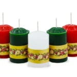 Veloncito Navideño x1 Und. 5.5x3.5 cm - Blanco