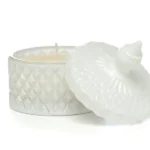 Vela Caramelera Blanca 9 x 11 cm - COCO