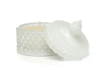 Vela Caramelera Blanca 9 x 11 cm