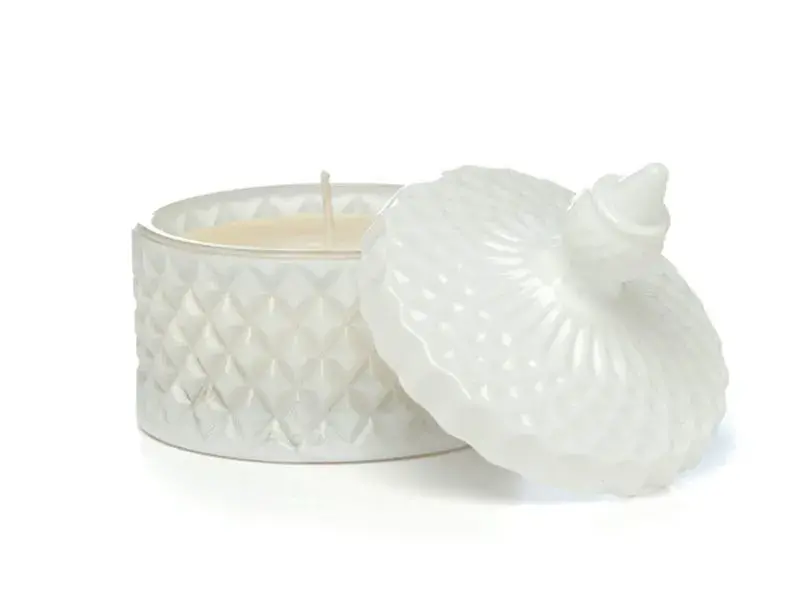 Vela Caramelera Blanca 9 x 11 cm