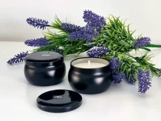 Aromanza Lata Negra Soja Aromática Pack x 6