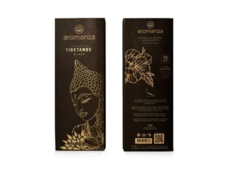 Box Sahumerios Tibetanos x 30 + Porta Sahumerio.