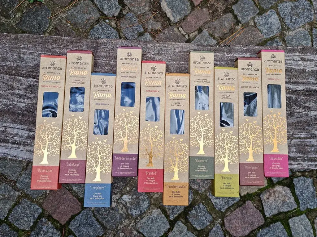 Sahumerio en Rama AROMANZA x 8 Varillas