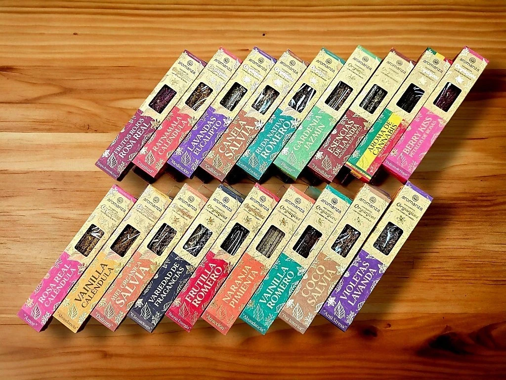 Sahumerios AROMANZA Orgánicos x 6v.