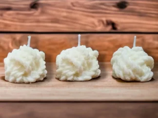 Velas Nudo Cera Vegetal x Unidad