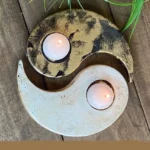 Porta Vela Set X2 Ying Yang Fino