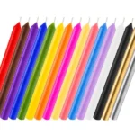 VELAS LARGAS LISAS X 100 unidades - Azul