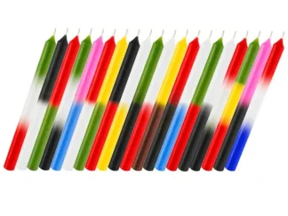 Velas largas combinadas x 100