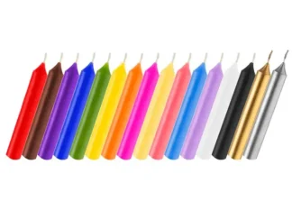 VELAS CORTAS X 50 unid.