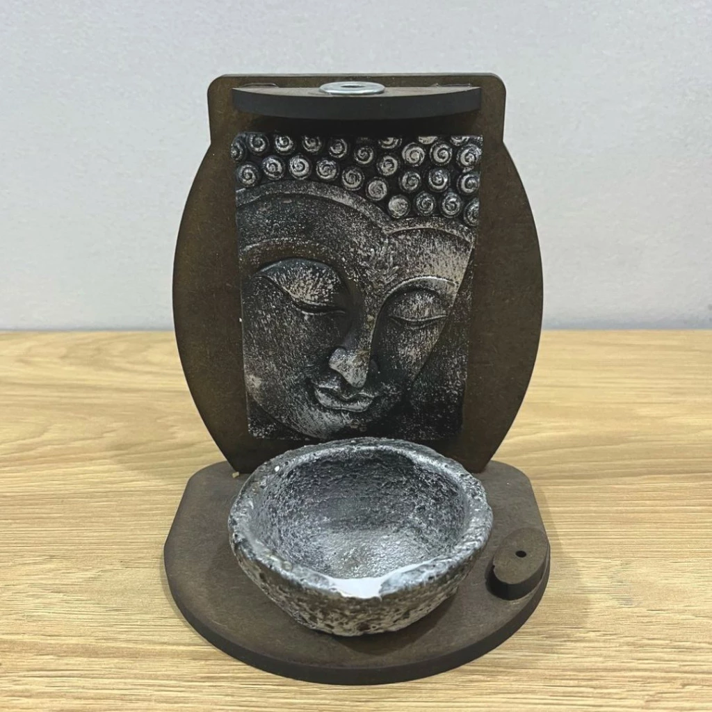 Cascada de Humo Santuario C/Placa Buda