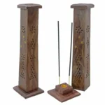 Porta torre madera Cuadrada