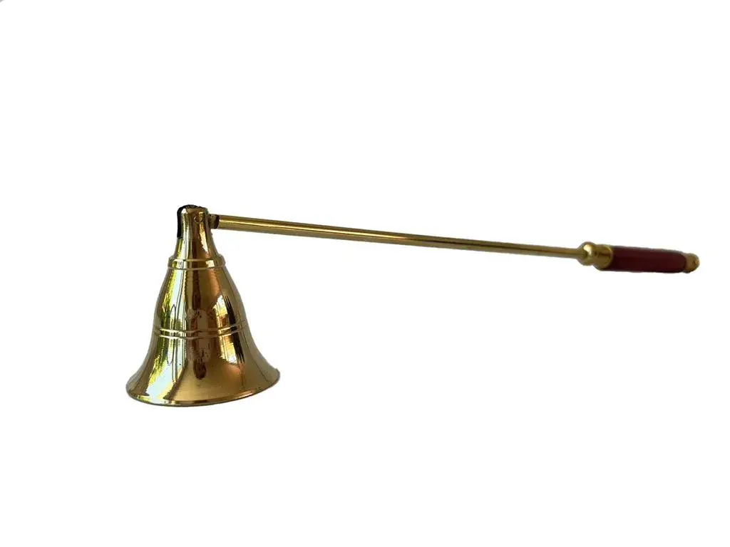 Apagavelas de Bronce y Madera