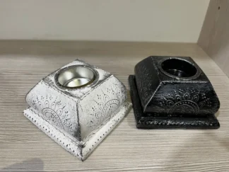 Porta vela Estilo India