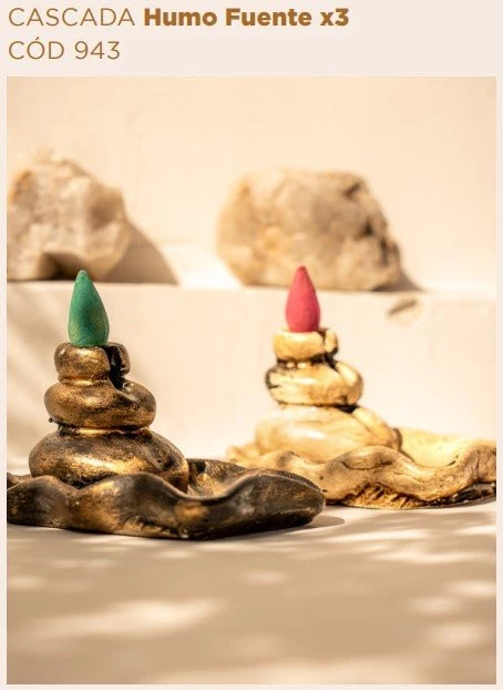 Cascada de humo Fuente x3