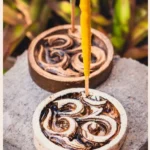 Porta Sahumerio Redondo Om