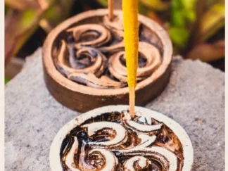 Porta Sahumerio Redondo Om