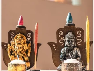 Cascada Hamsa Loto Portavela Buda