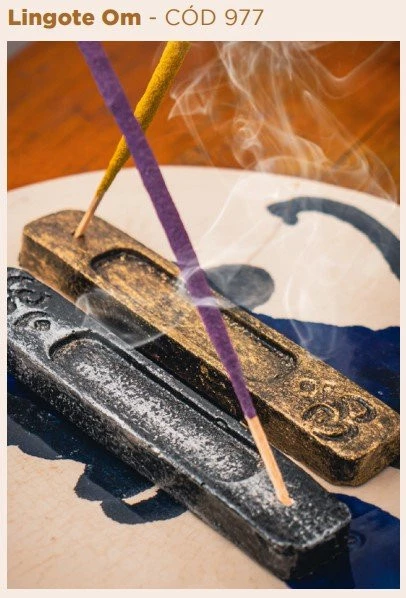 Porta Sahumerio Lingote OM