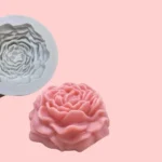 MOLDE SILICONA FLOR PEONIA CHICA