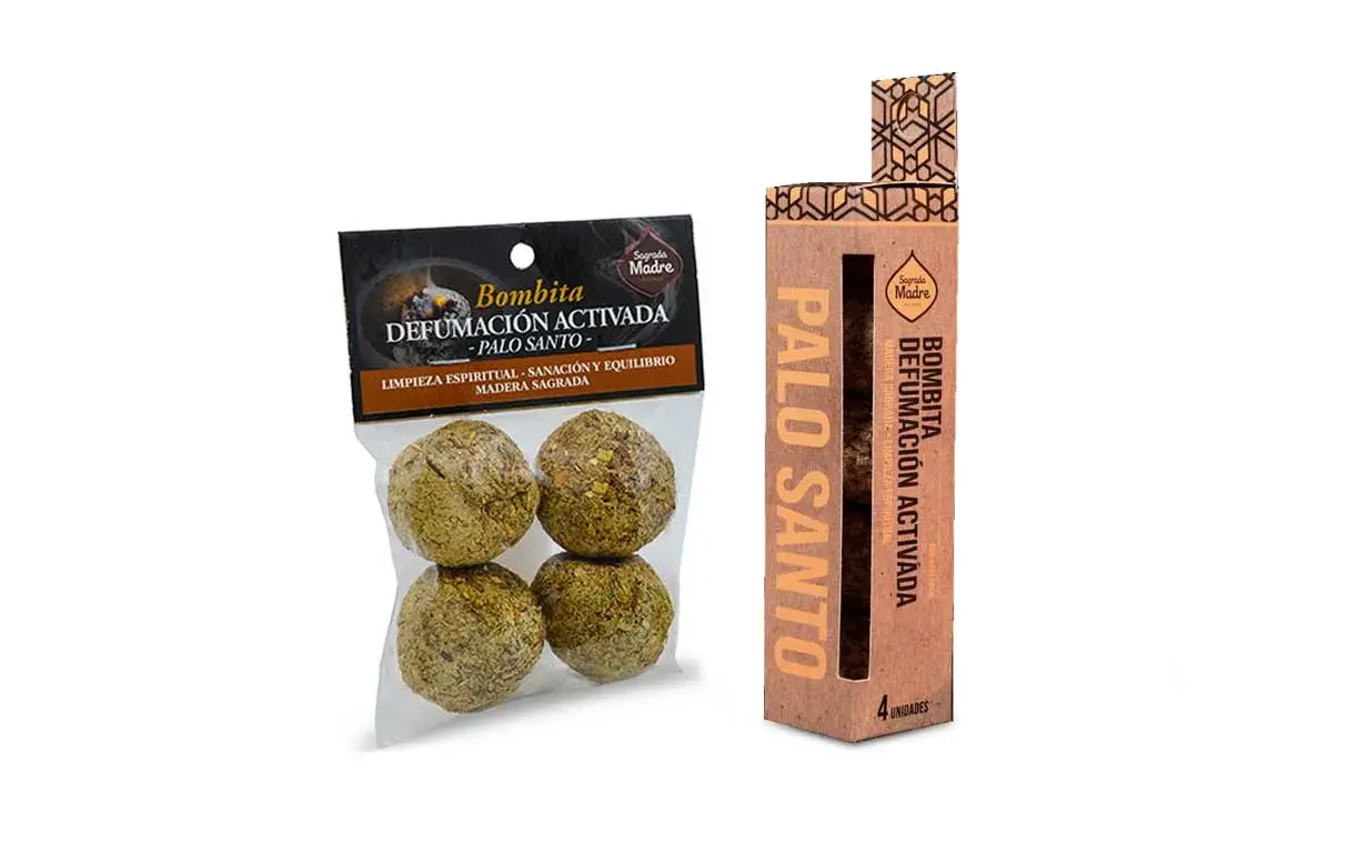 Bombita Defumación Activada cajita x 4 und