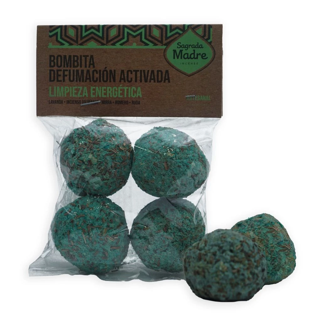 Bombita Defumación Activada bolsita x 4 und