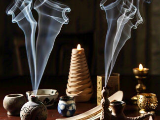 PORTA SAHUMERIOS CONOS VELAS Y CASCADAS