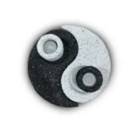 Porta vela Ying Yang