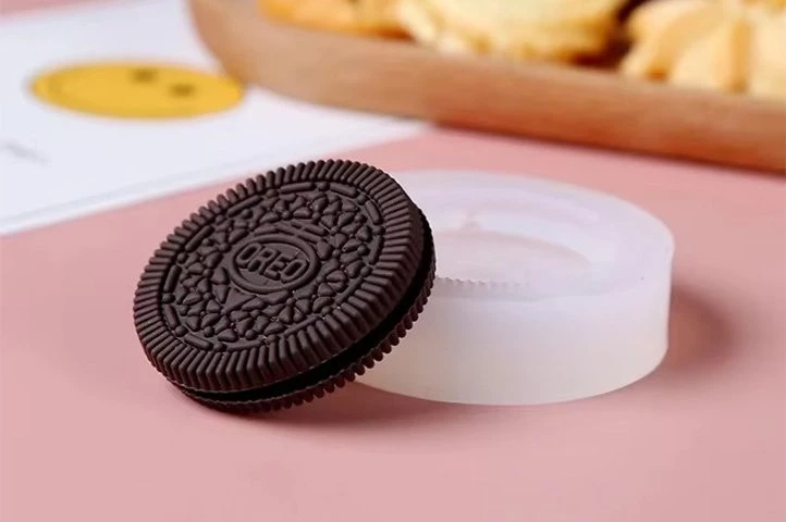 MOLDE SILICONA GALLETITA OREO