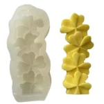 Molde p/VELAS Columna de Trebol