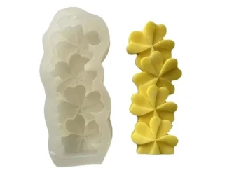 Molde p/VELAS Columna de Trebol