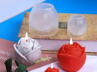 Molde p/Vela ROSA PIMPOLLO GRANDE