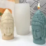 MOLDE SILICONA VELA BUDA