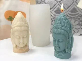 MOLDE SILICONA VELA BUDA