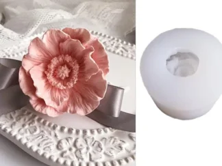 MOLDE SILICONA AMAPOLA 3D