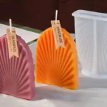 MOLDE SILICONA VELA c/RAYOS