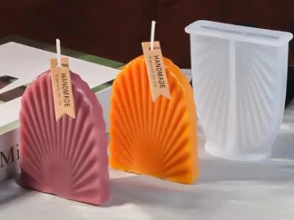 MOLDE SILICONA VELA c/RAYOS