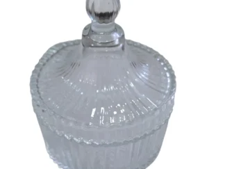 Caramelera CIRCUS de Vidrio Grande – 12 x 10 cm