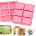 MOLDE SILICON 6 RECTANGULOS