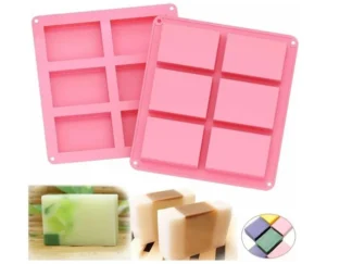 MOLDE SILICON 6 RECTANGULOS