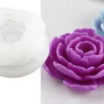 MOLDE SILICONA FLOR CAMELIA CHICA