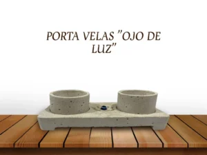 PORTAVELAS «OJO DE LUZ»