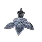 PORTA SAHUMERIO SOBRE FLOR METAL