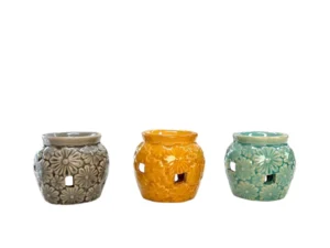 Hornillo Flores Labradas 7cm