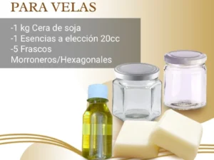 KIT ARTESANAL PARA VELAS