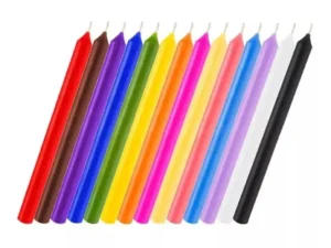 VELAS LARGAS LISAS X1 UNIDAD